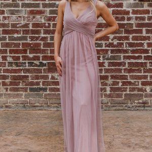 ON HOLD BHLDN Mauve Evening/Bridesmaid Gown